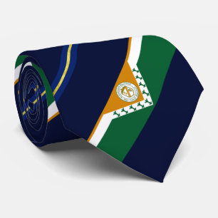 Cravate Florissant (Missouri) city flag Neck Tie