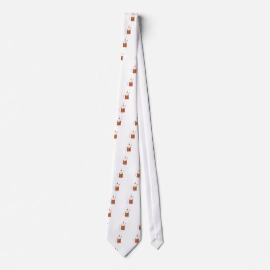 Cravate Flotteur de bière de racine (Devant)