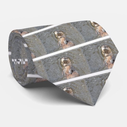 Cravate Flotteur de dos de loutre (Roulé)