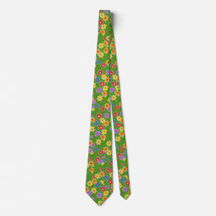 Cravate Flower Power Fabric Motif + vos idées