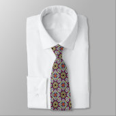 Cravate Flower Power V Neck Tie (Attaché)