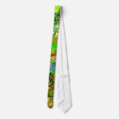 Cravate Flowering Garden with Path Van Gogh Fine Art (Dos)