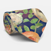 Cravate Flowers (Roulé)