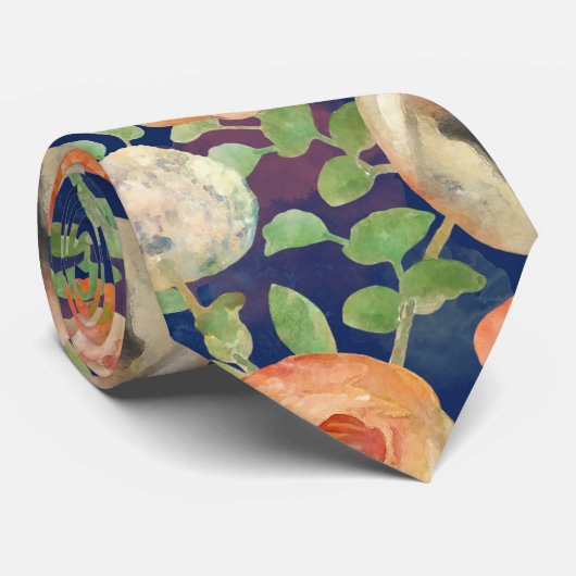 Cravate Flowers (Roulé)