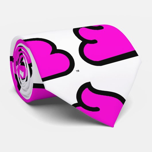 Cravate fluorescent S™ (Roulé)