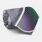 Cravate Flux Argent (Roulé)