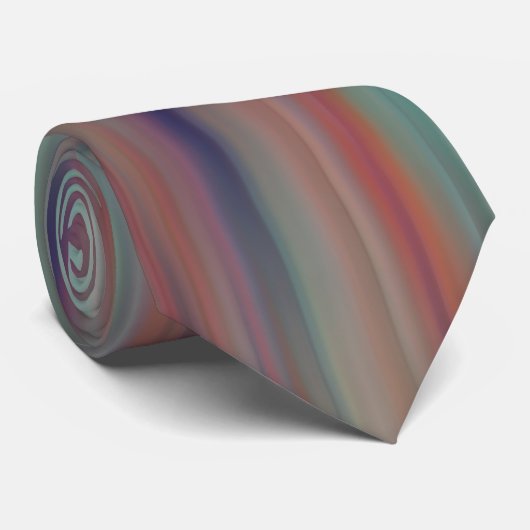 Cravate Flux colorés (Roulé)