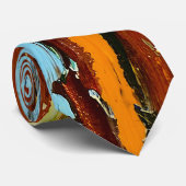 Cravate Flux de peinture Abstraits (Roulé)