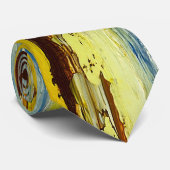 Cravate Flux de peinture Abstraits (Roulé)