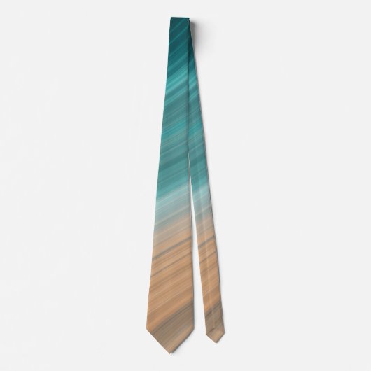 Cravate Flux de sable aquatique (Devant)