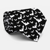 Cravate Flying Gothic Vampire Bats Pattern (Roulé)