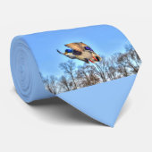 Cravate Flying Mallard Duck Drake Wildlife Photo (Roulé)