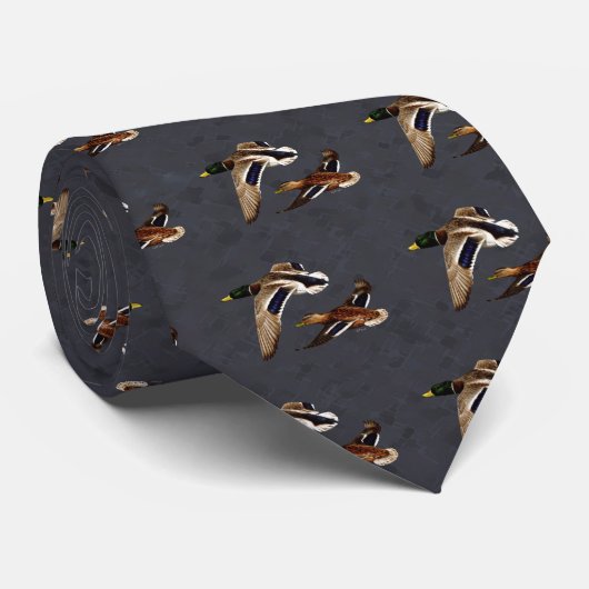 Cravate Flying Wild Ducks (Roulé)