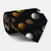 Cravate folâtre les boules 1 (Roulé)