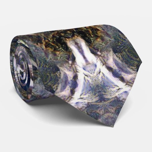 Cravate Folk Mandala (Roulé)