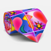 Cravate folle de l'amour de la vie (Roulé)