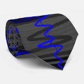 Cravate foncée Sound Blue (Roulé)
