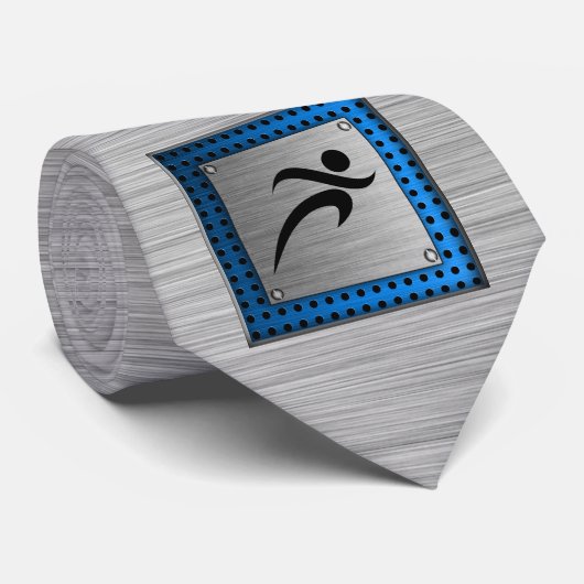 Cravate Fonctionnement balayé de regard en métal (Roulé)