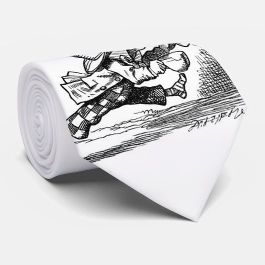 Cravate Fonctionnement fou de chapelier (Roulé)