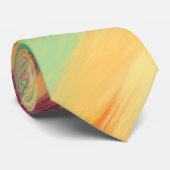 Cravate Fond Abstrait aux Couleurs Pastel #5 (Roulé)