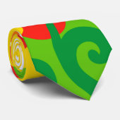 Cravate Fond d'écran Funky Flower Power (Roulé)