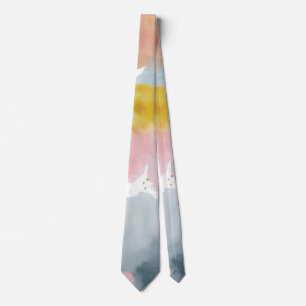 Cravate Fond pastel abstrait