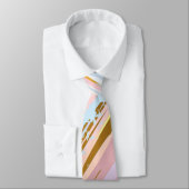 Cravate Fond rose texturé (Attaché)
