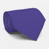 Cravate Fond uni bleu ardoise (Roulé)