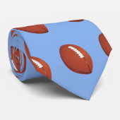 Cravate Football images on this product with your Name (Roulé)