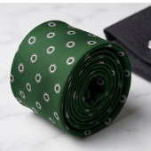 Cravate Forest Green Polka Dot 