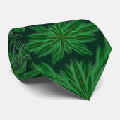 Cravate forestier Pine Mandala (Roulé)