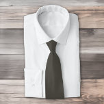 Cravate Forêt de couleur solide Ombre vert gris<br><div class="desc">Forêt de couleur unie Design vert foncé gris.</div>