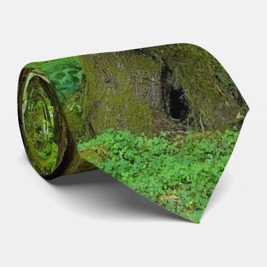 Cravate Forêt tropicale (Roulé)