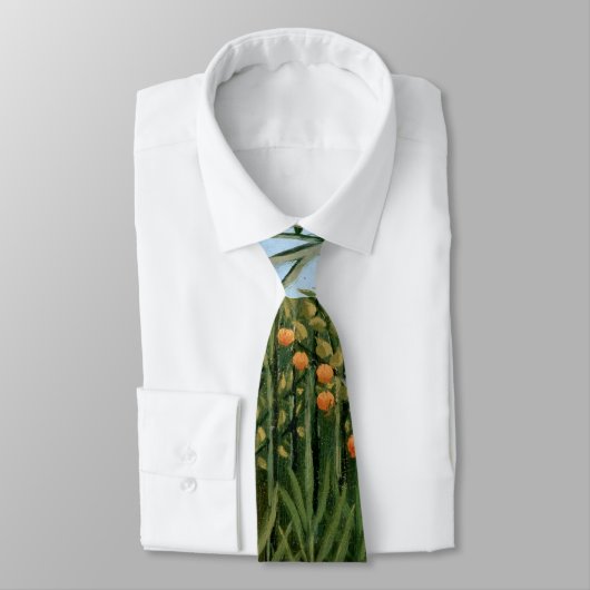 Cravate Forêt tropicale, Henri Rousseau (Attaché)