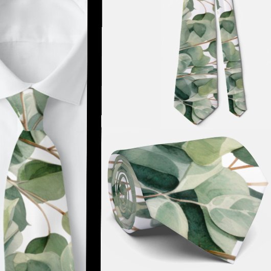 Cravate Formal Eucalyptus Neck Ties | Simple and Classic