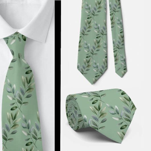 Cravate Formal Eucalyptus Neck Ties | Simple and Classic