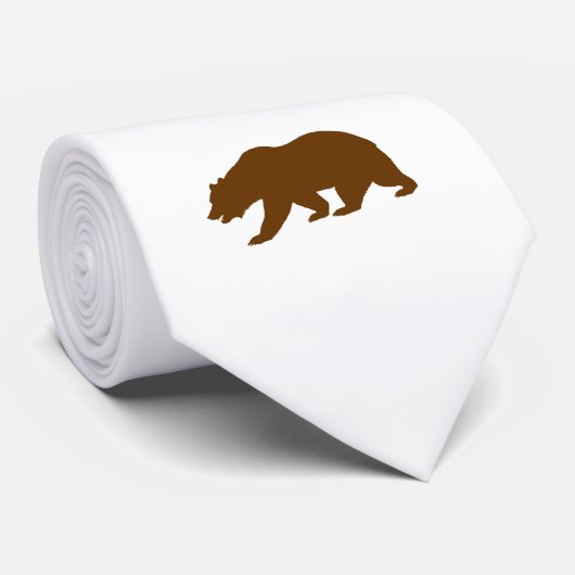 Cravate Forme de l'ours (Roulé)