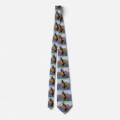 Cravate Forme du Texas avec la pompe à huile Jack et les (Dos)