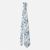 Cravate Forme géométrique minimale circulaire Abstraite (Dos)