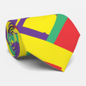 Cravate Formes Abstraites (Roulé)
