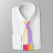 Cravate Formes Abstraites colorées (Attaché)