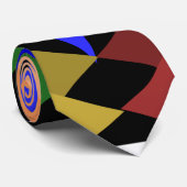 Cravate Formes Bauhaus (Roulé)