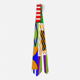 Cravate Formes Bauhaus