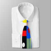 Cravate Formes Bauhaus (Attaché)