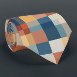 Cravate Formes géométriques colorées et transparentes<br><div class="desc">Formes géométriques colorées de taille aléatoire dans un motif transparent.</div>