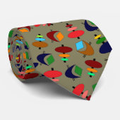 Cravate Formes Rétro (Roulé)
