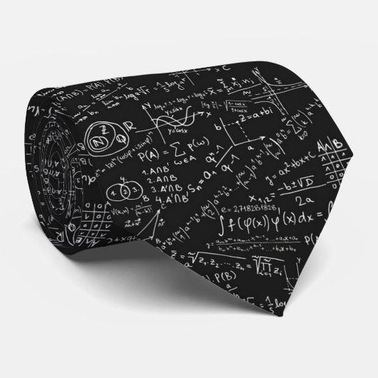 Cravate - Formule mathématique (Roulé)