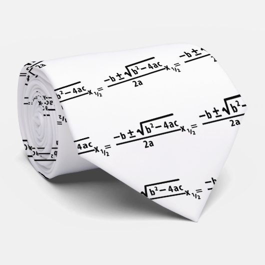 Cravate formule quadratique (Roulé)