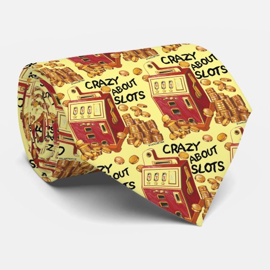 Cravate Fou à propos des fentes (Roulé)