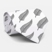 Cravate Fougère argentée de la Nouvelle Zélande (Roulé)